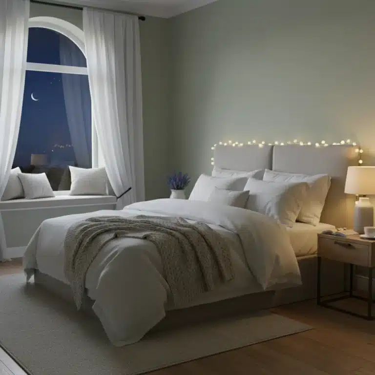 Dormitorio tranquilo y oscuro para una óptima higiene del sueño en 2026