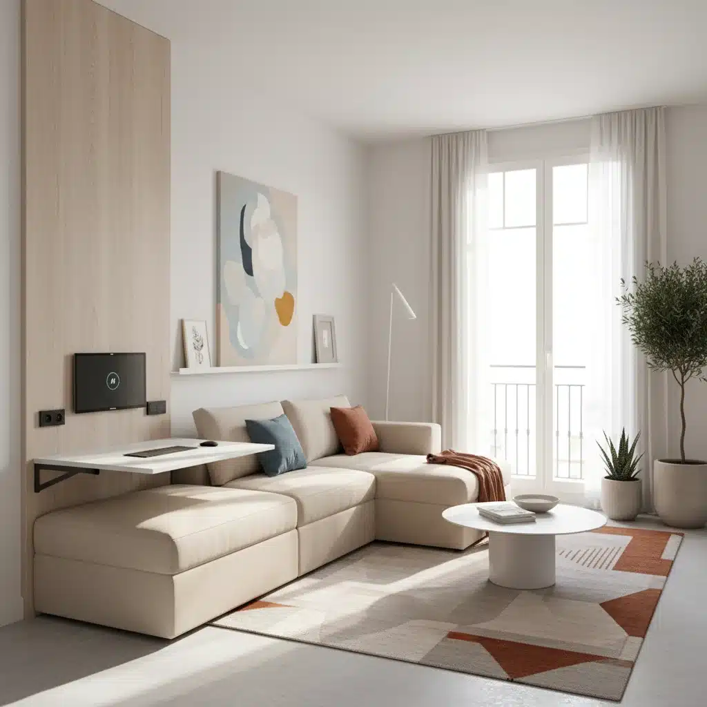 Optimización Espacio Pequeño: 6 Soluciones Inteligentes para tu Hogar en España
